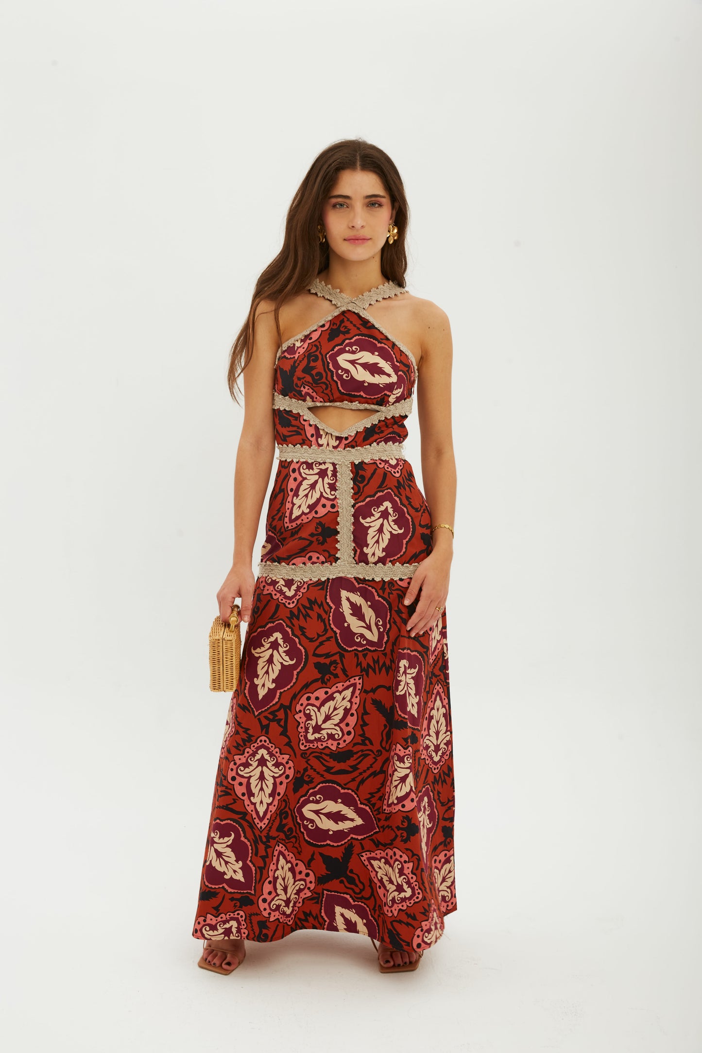 IQ collection - Vestido Midi Zigu pre-loved