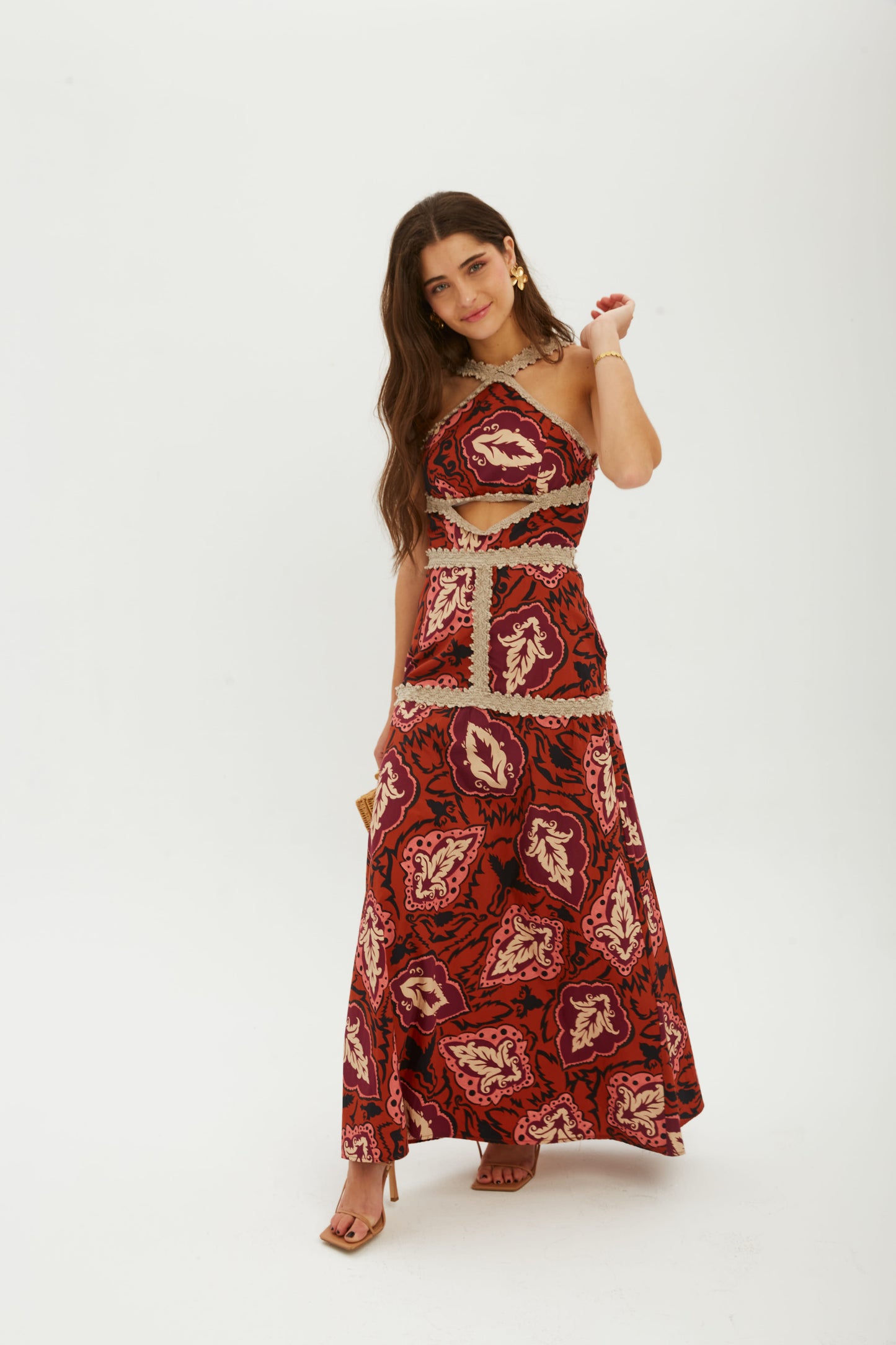 IQ collection - Vestido Midi Zigu pre-loved