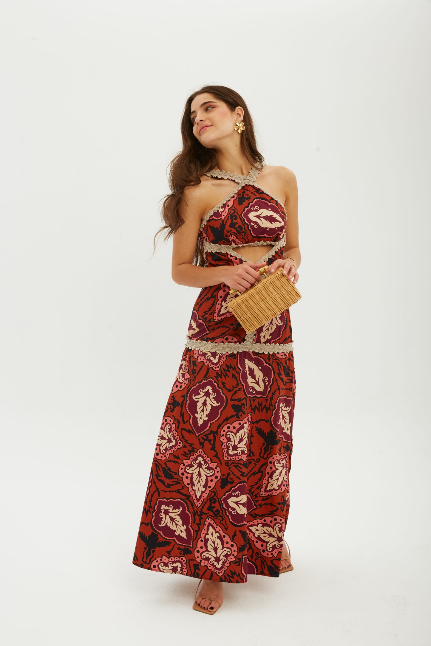 IQ collection - Vestido Midi Zigu pre-loved