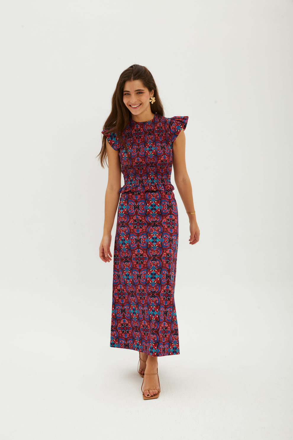 Vestido Midi Ciprés en Picapiedra