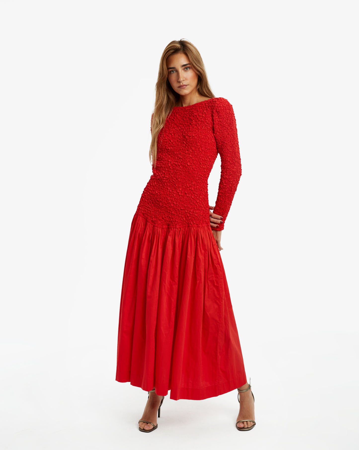 Mara Hoffman- Vestido Midi Heart