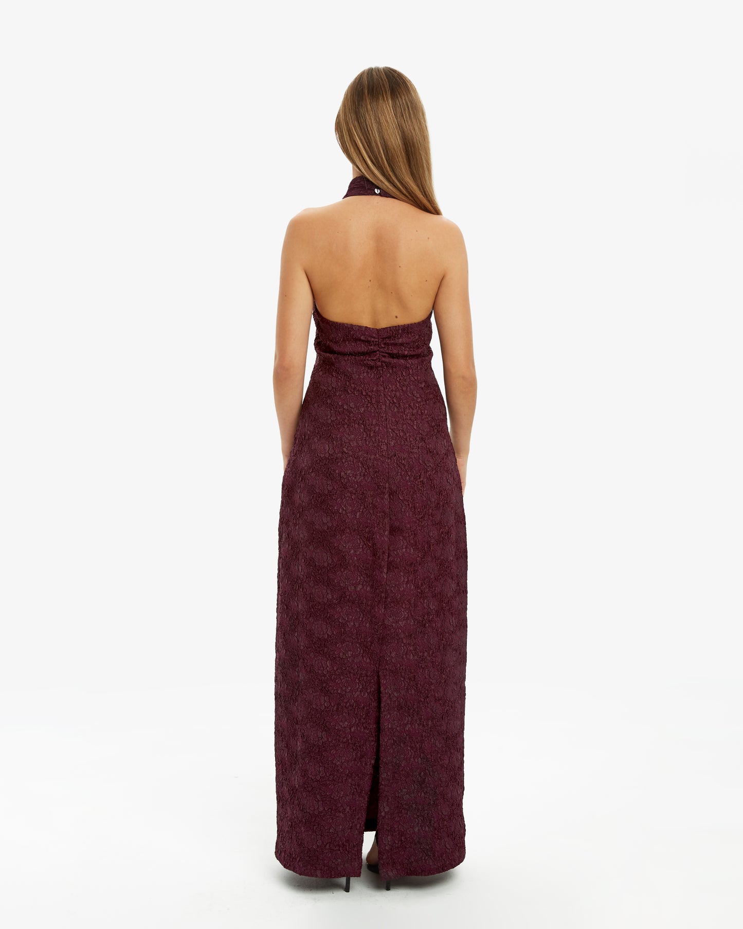 Aware Barcelona - vestido Midi Plum