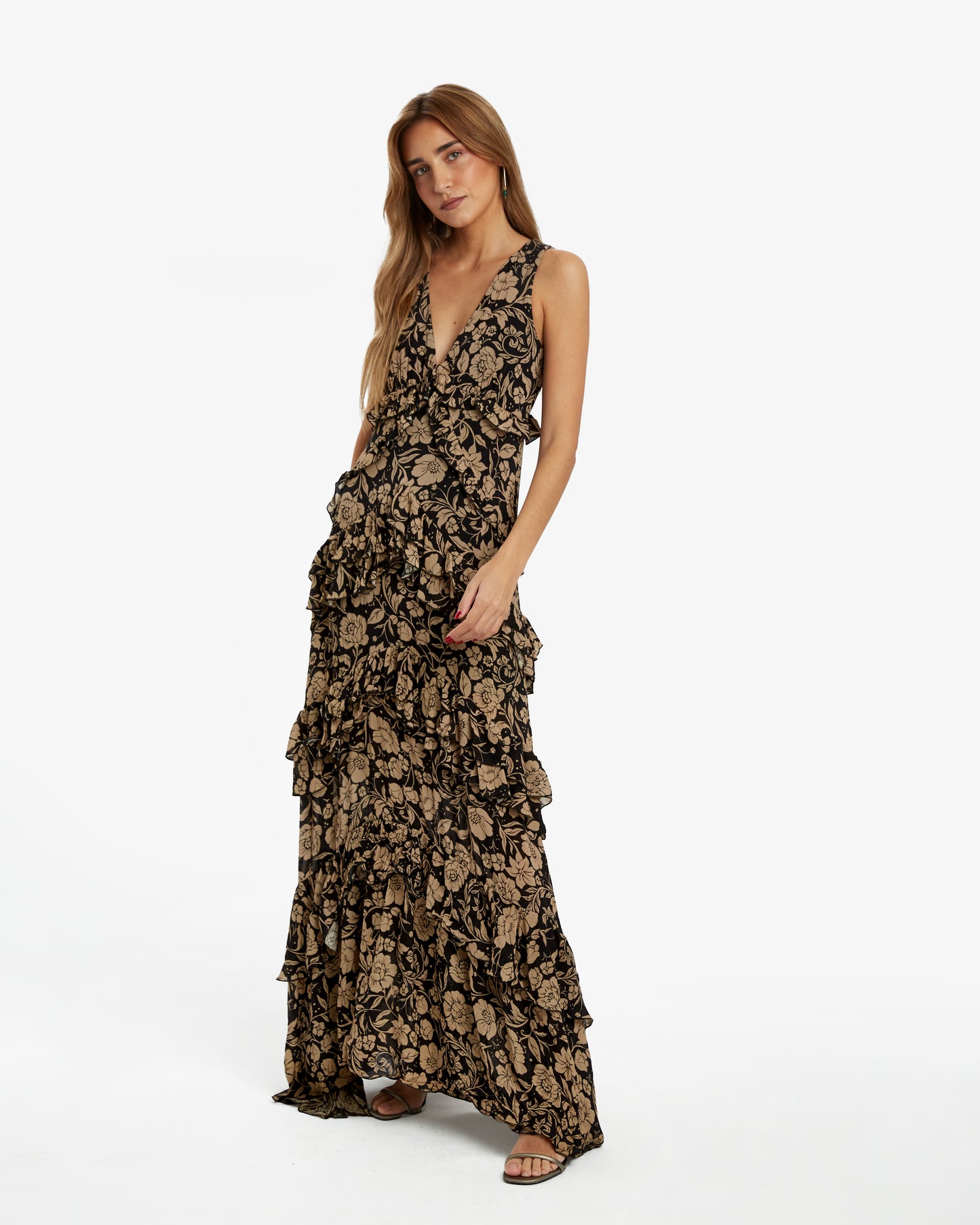 Maggie Sweet- Vestido Maxi Moneu