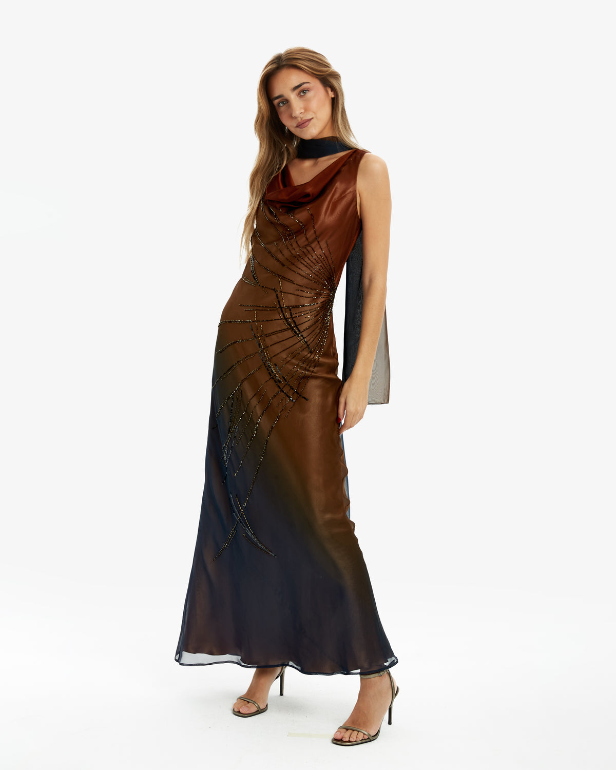 Arredor Vintage - Vestido Maxi Bombón Pre-Loved - Lend the Label 