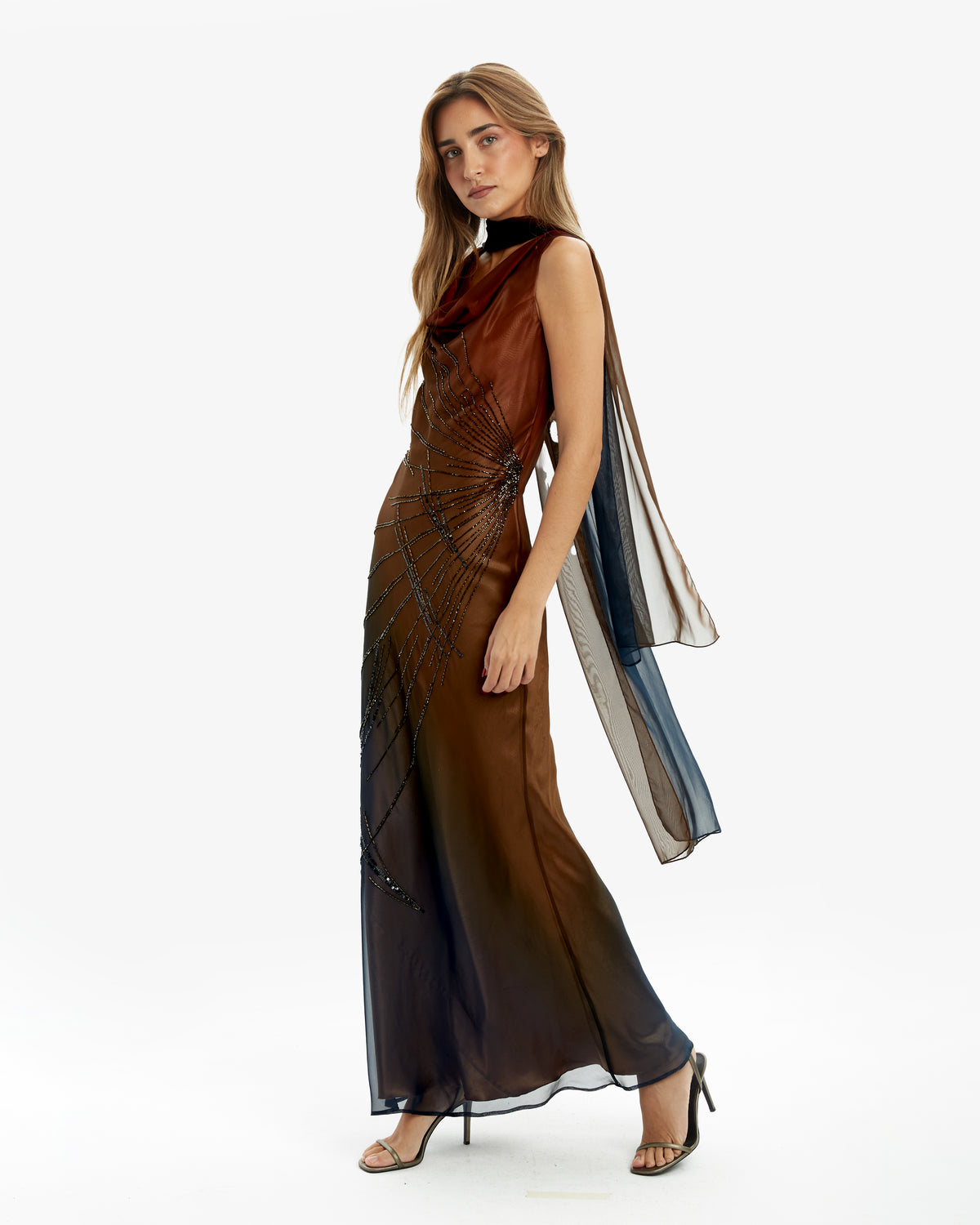 Arredor Vintage - Vestido Maxi Bombón Pre-Loved - Lend the Label 
