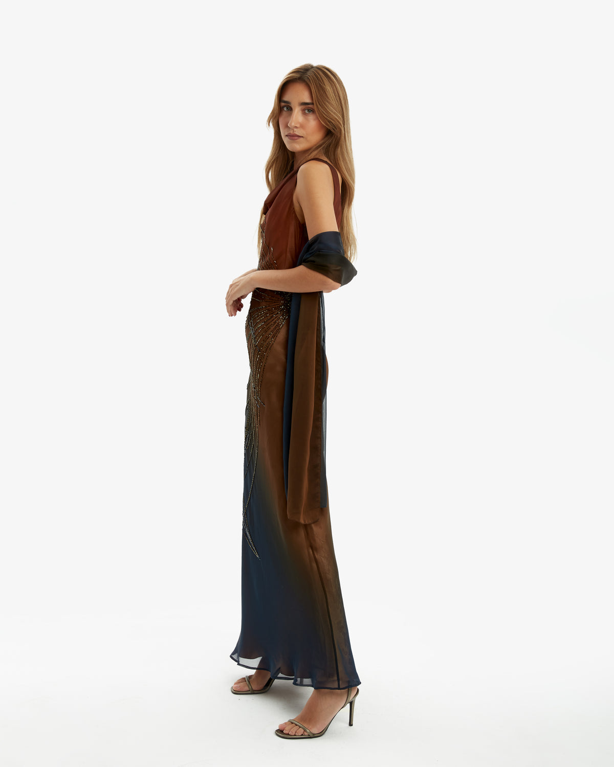 Arredor Vintage - Vestido Maxi Bombón Pre-Loved - Lend the Label 