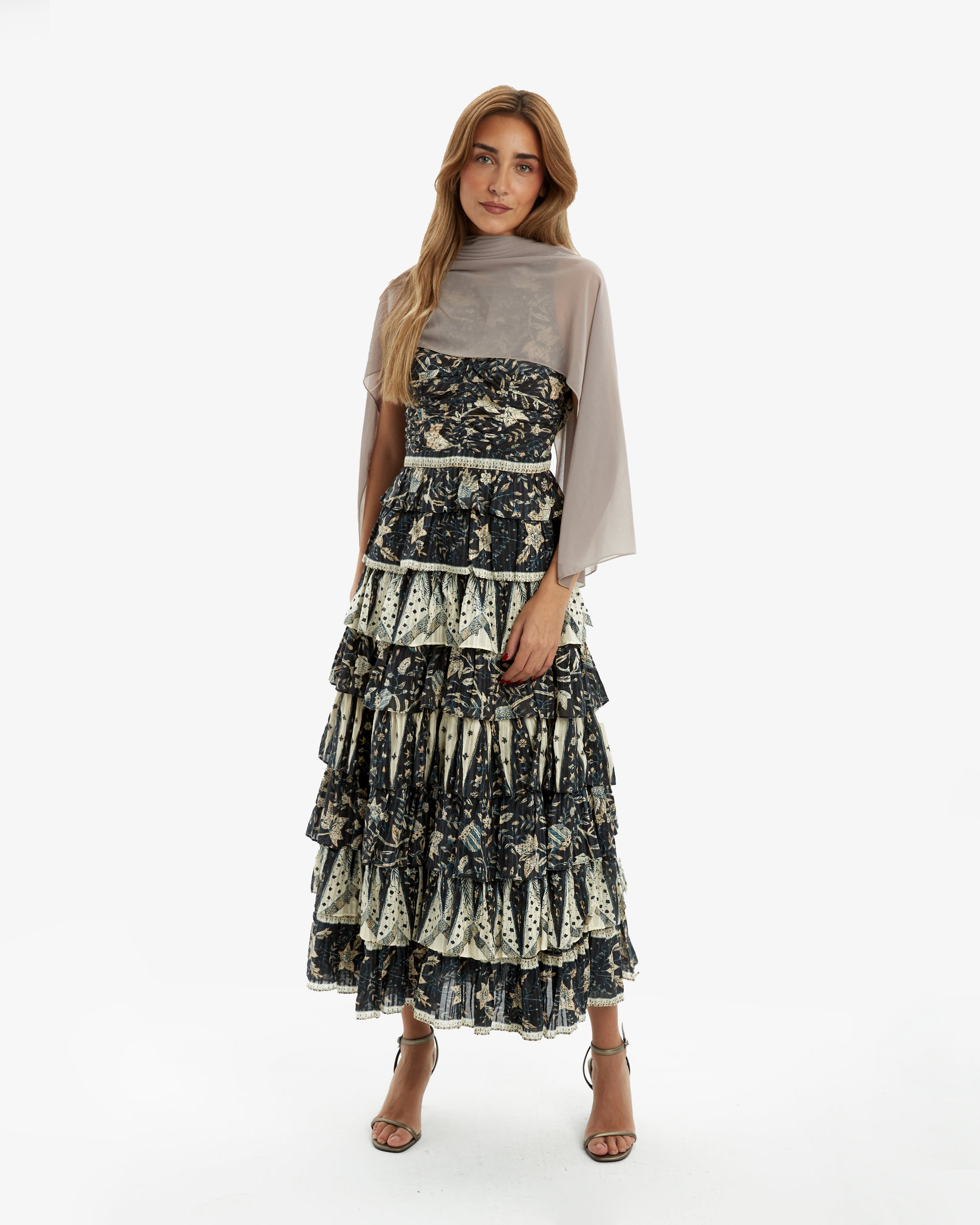 Ulla Johnson Ariah Ruffle Sleeveless Dress