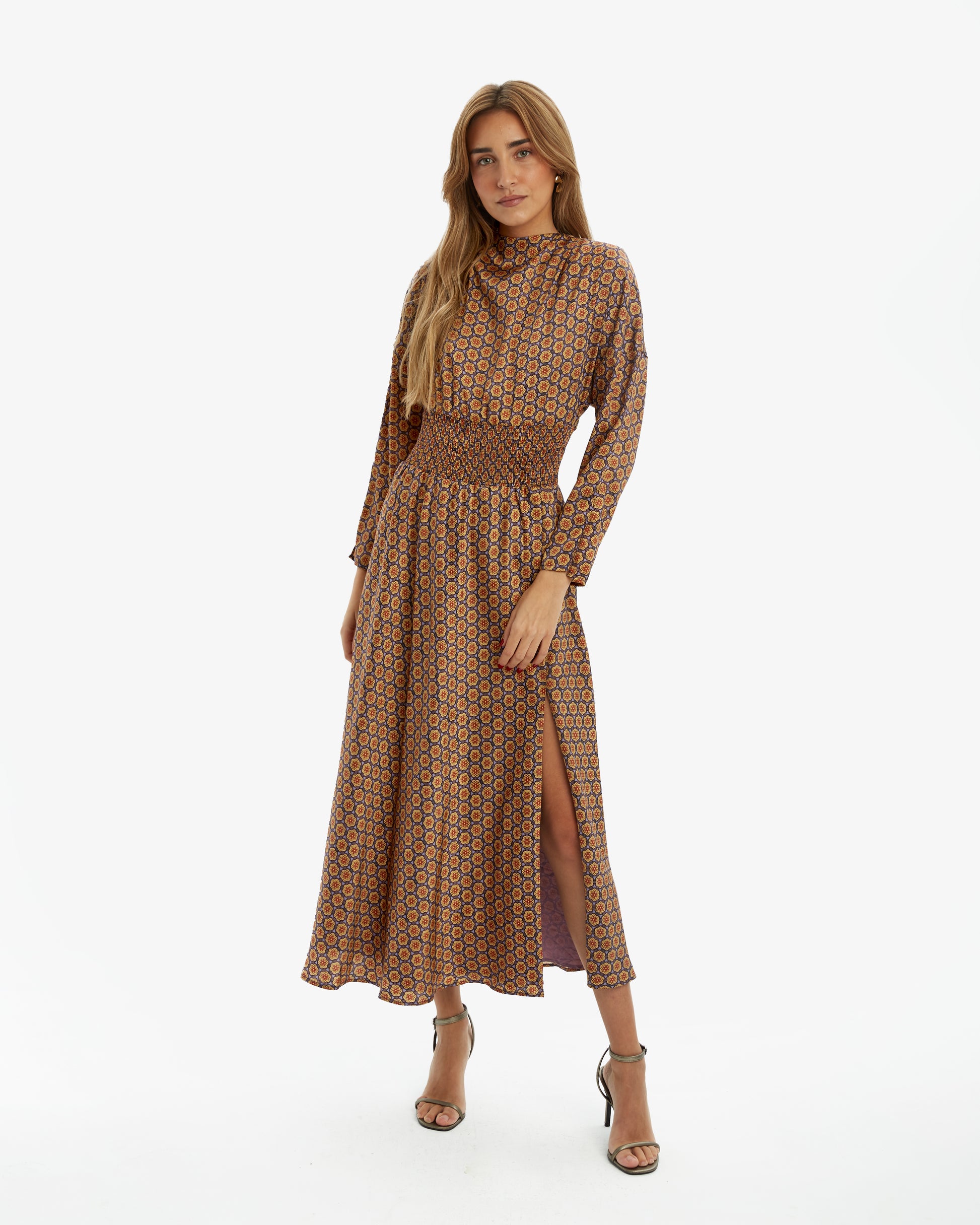 Himba Collection - Retro Midi Dress Lend the Label Himba Collection - Retro Midi Dress Lend the Label