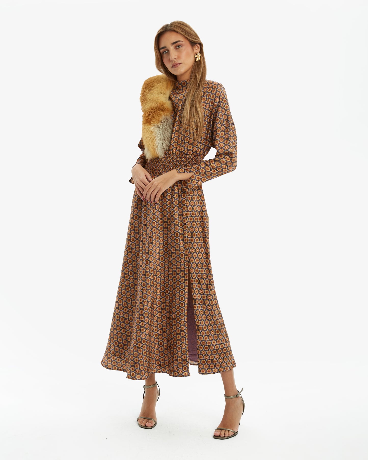 Himba Collection - Vestido Midi Retro pre-loved