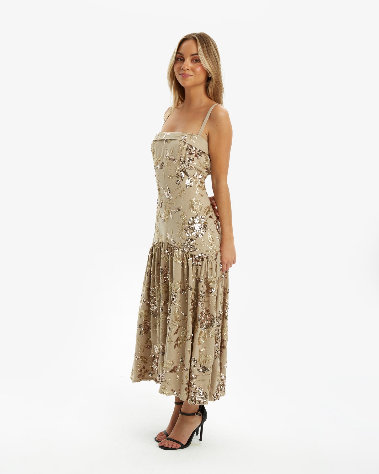 Güendolina- Vestido Midi Bright