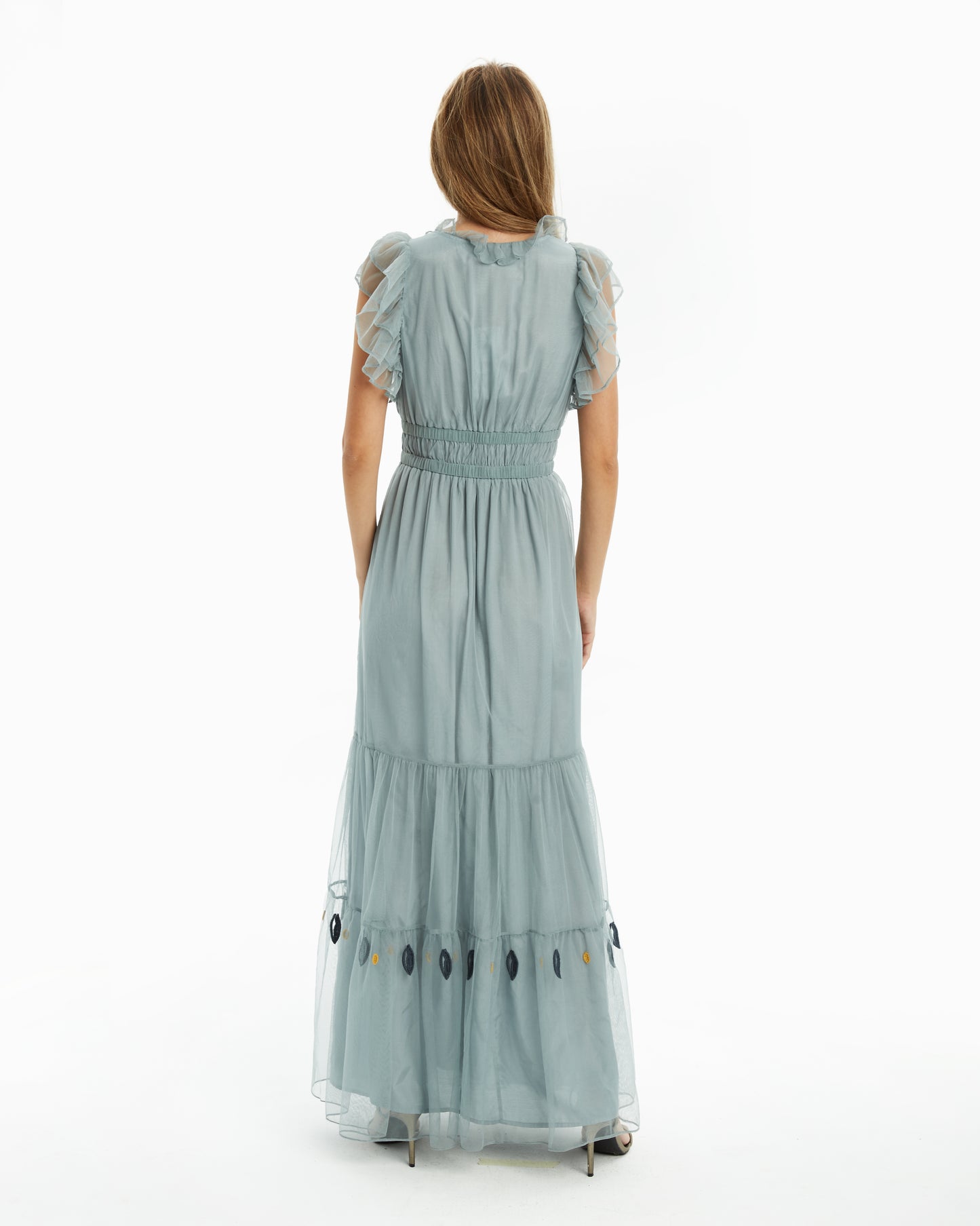 Is Coming- Vestido Maxi Sky