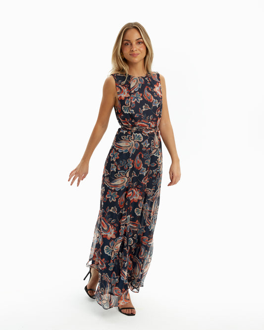 Himba Collection - Vestido Midi Viel pre-loved