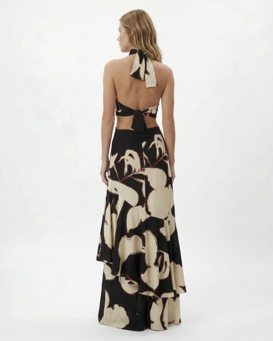 Johanna Ortiz - Vestido Maxi Celier