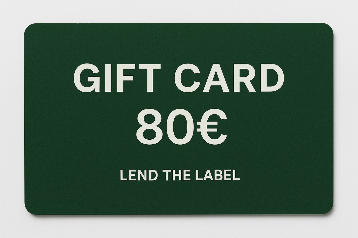 TARJETA REGALO