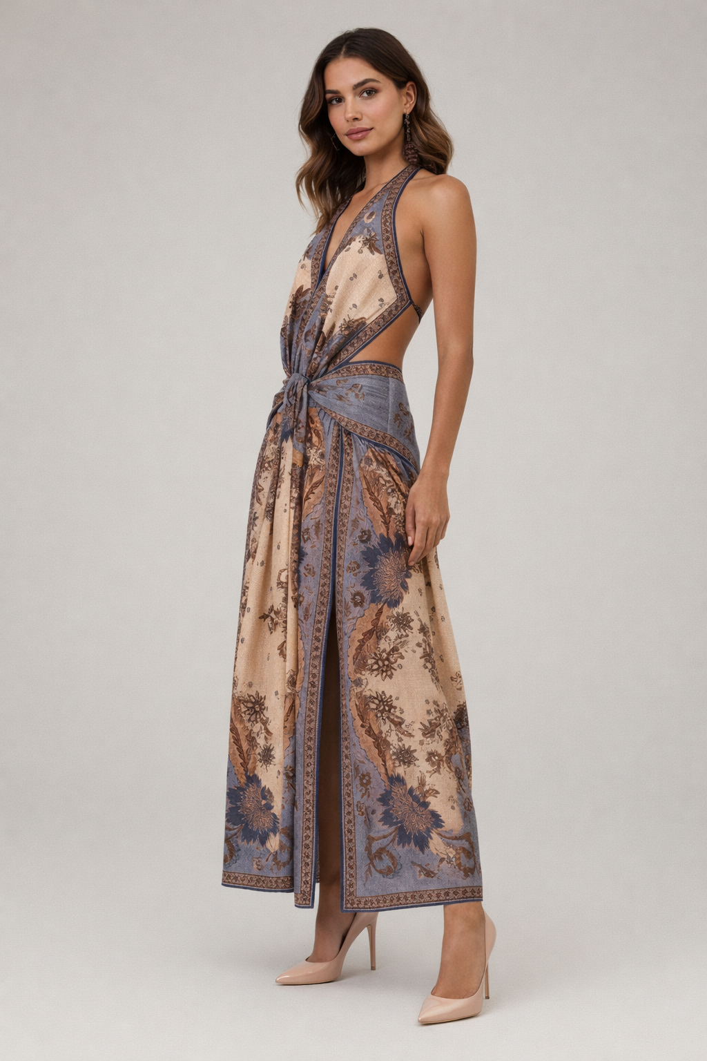 Zimmermann - Vestido Maxi Aseina