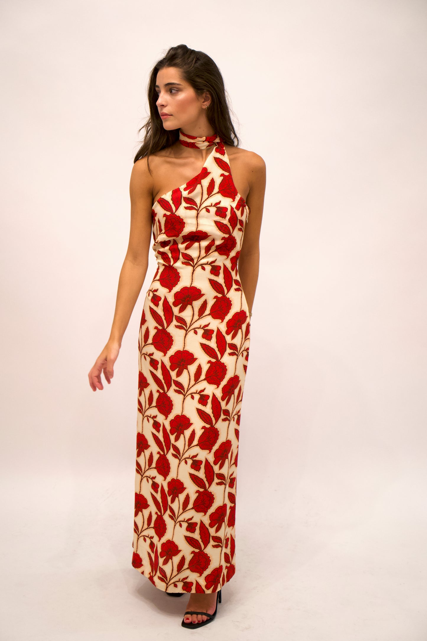 vestido midi, vestido estampado, vestido boda, vestido invitada, invitadísima.