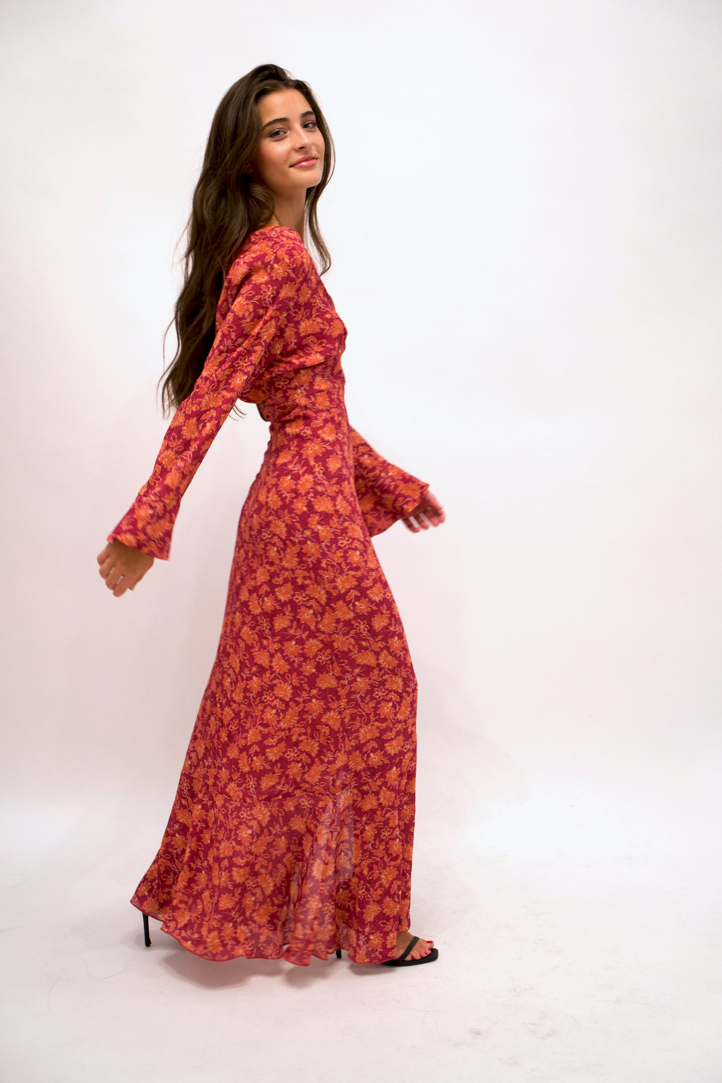 Baymo - Vestido Midi Amapola pre-loved - Lend the Label 