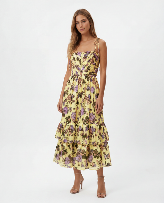 Ulla Johnson - Vestido Midi Flora
