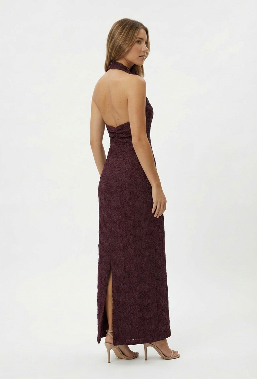 Aware Barcelona - vestido Midi Plum