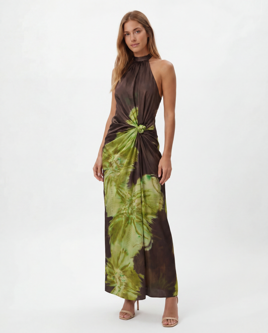 Silvia Tcherassi- Vestido Maxi Ninfa