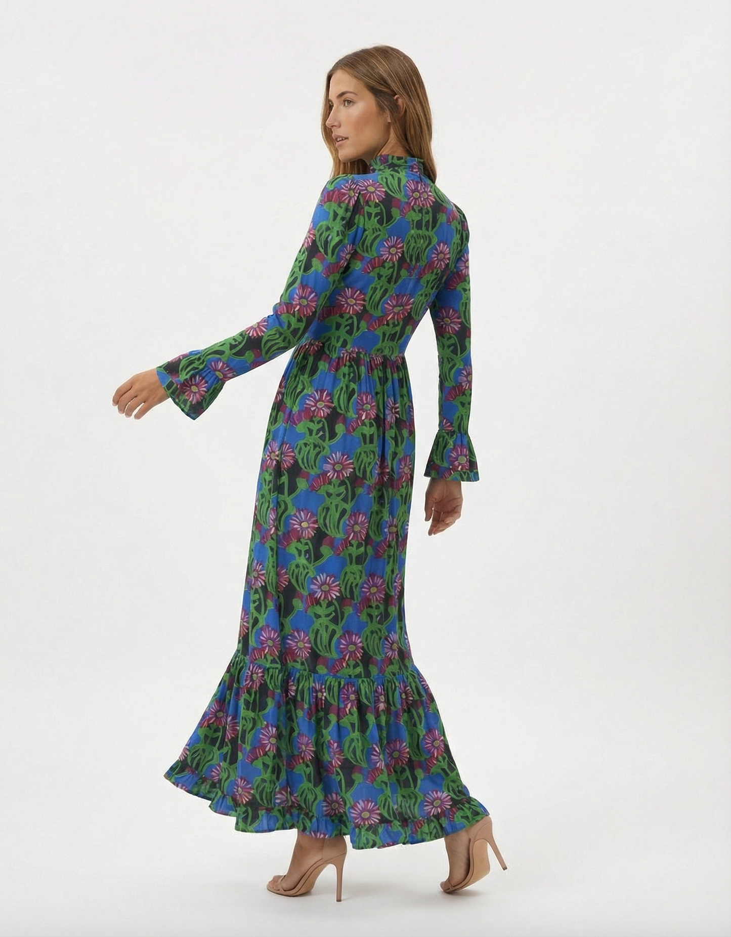 Double J- Vestido Maxi Hoatzin