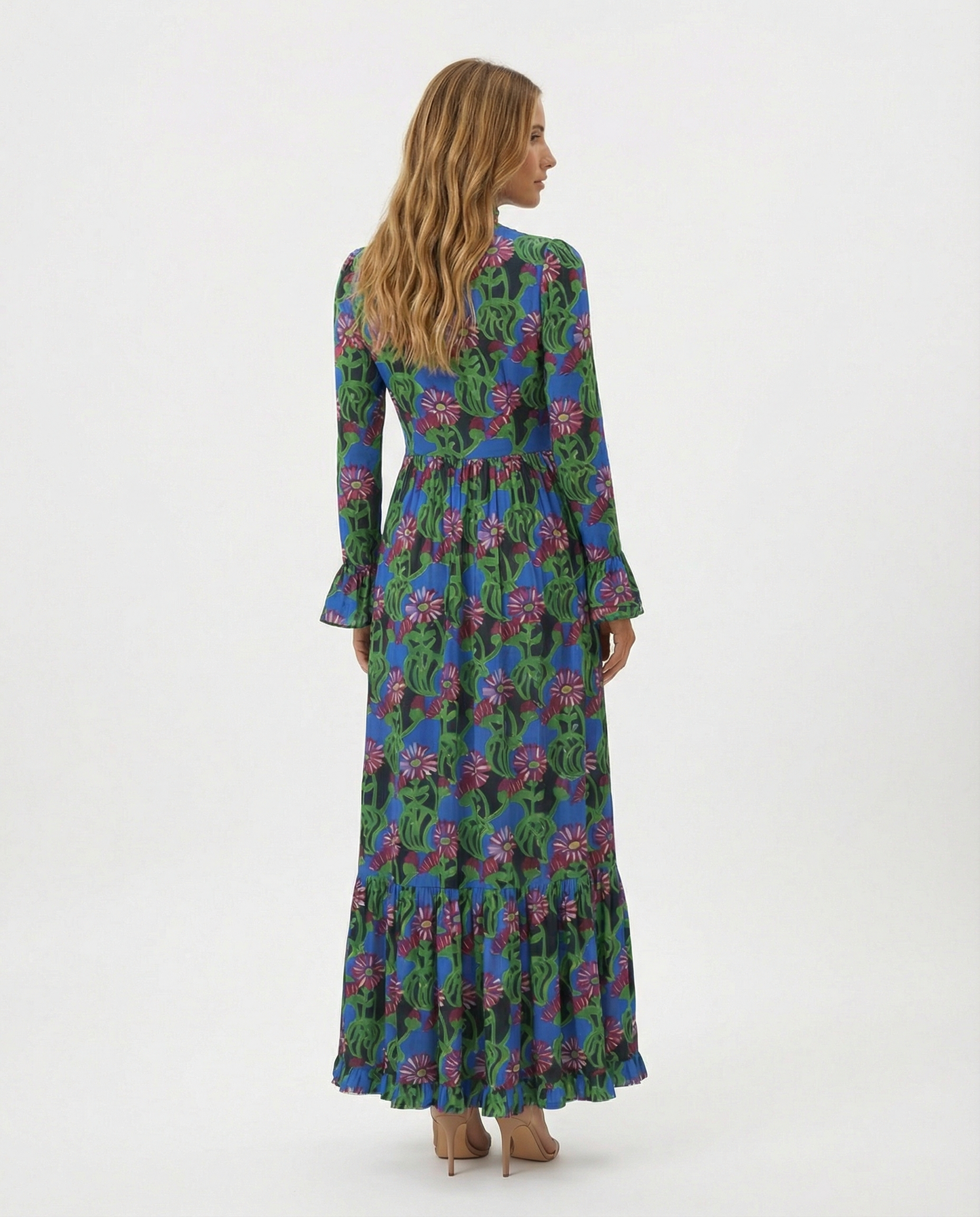 Double J- Vestido Maxi Hoatzin