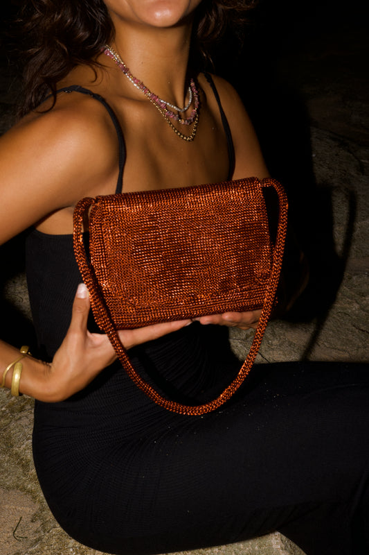 Moné - Clio bag Terracotta