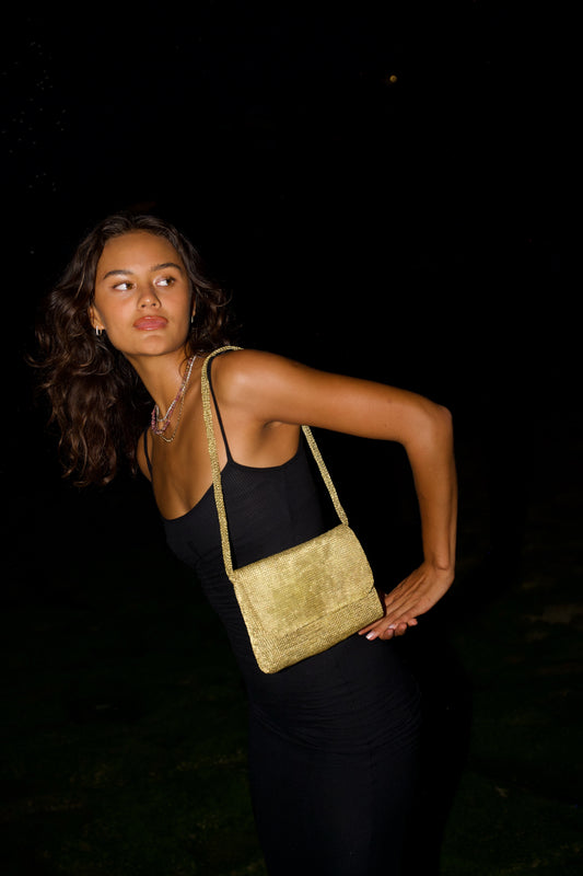 Moné - Clio bag Gold