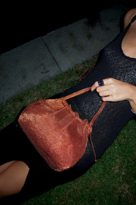Moné - Aphrodite bag Terracotta