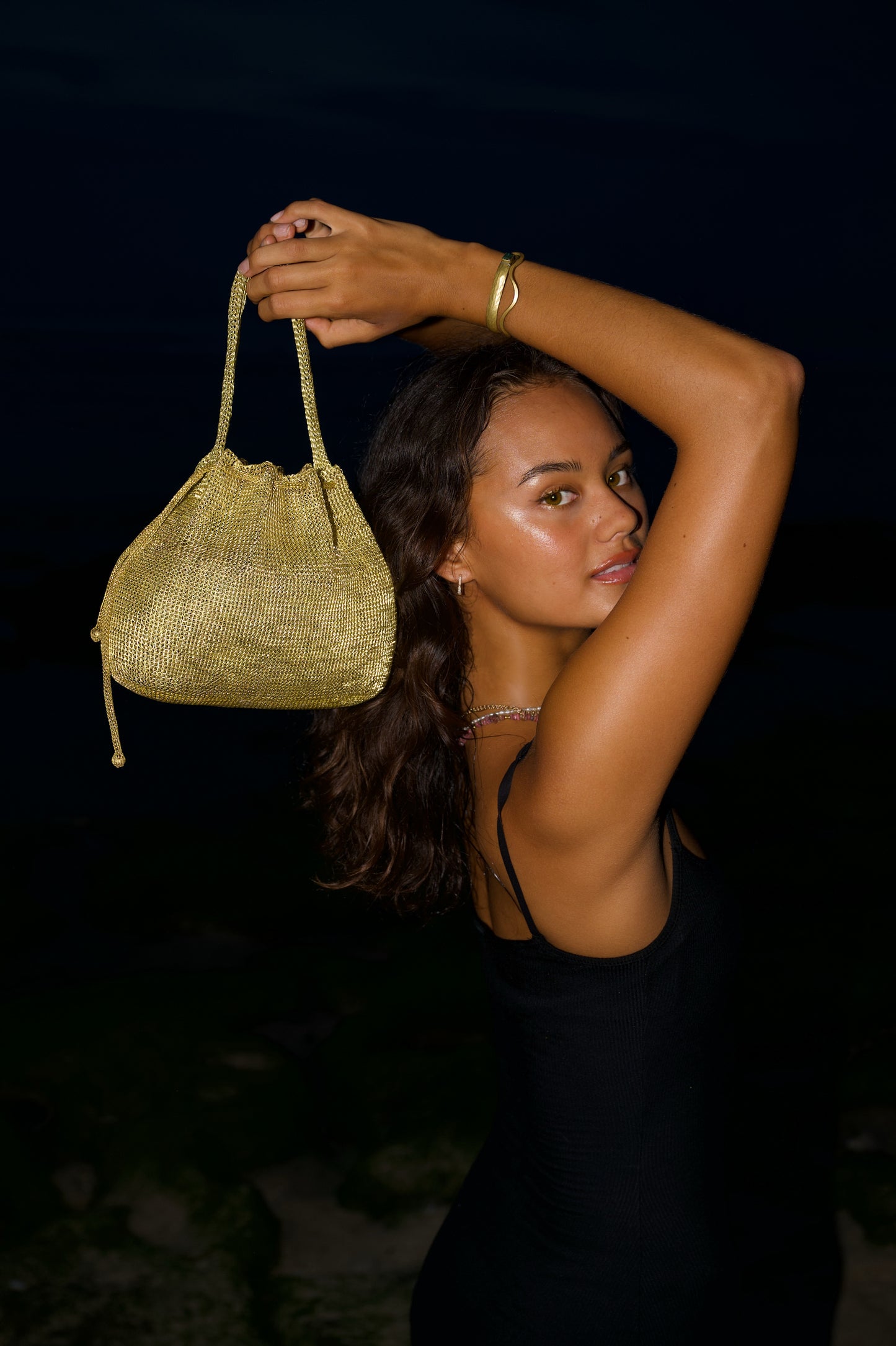 Moné - Aphrodite bag Gold