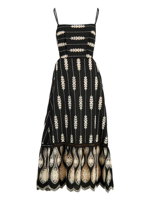 Johanna Ortiz - Vestido Maxi Nostalgica