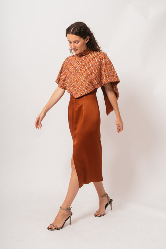 Himba Collection - Vestido Midi Kuoa caldero pre-loved