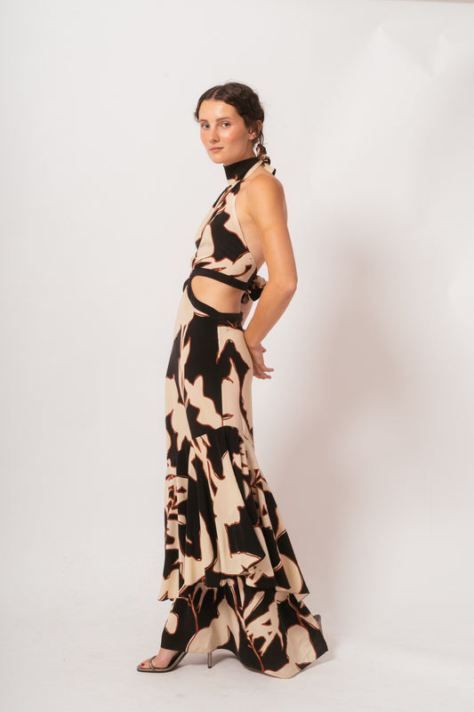 Johanna Ortiz - Vestido Maxi Celier pre-loved - Lend the Label 