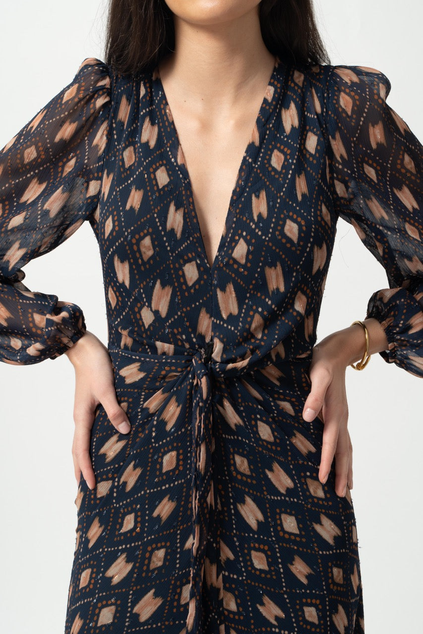 Baymo - Vestido Midi Rombi pre-loved - Lend the Label 