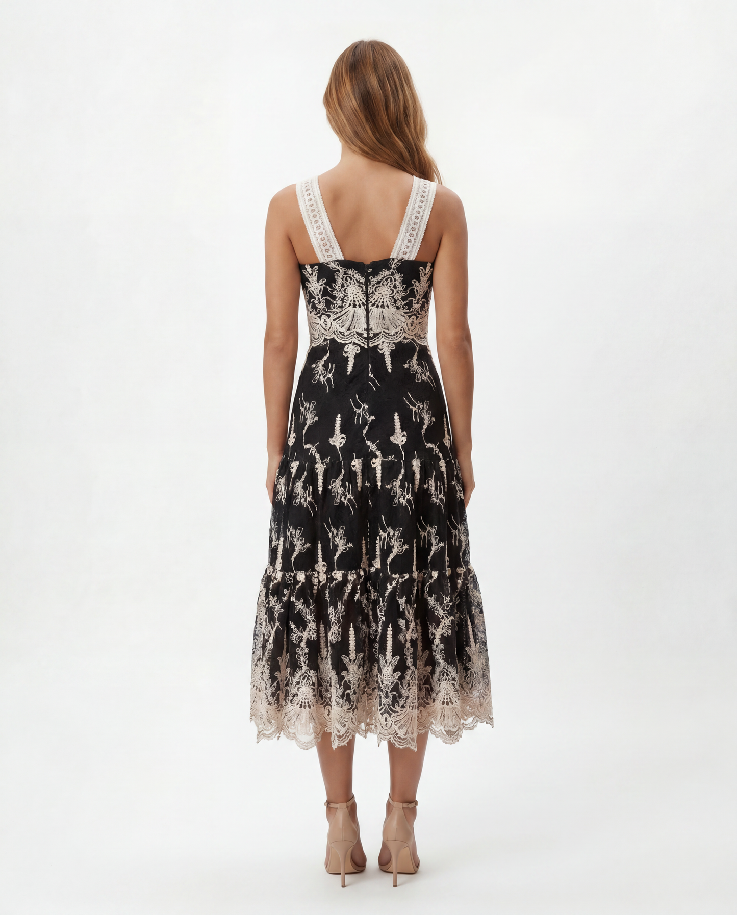 Alexis- Vestido midi Opal