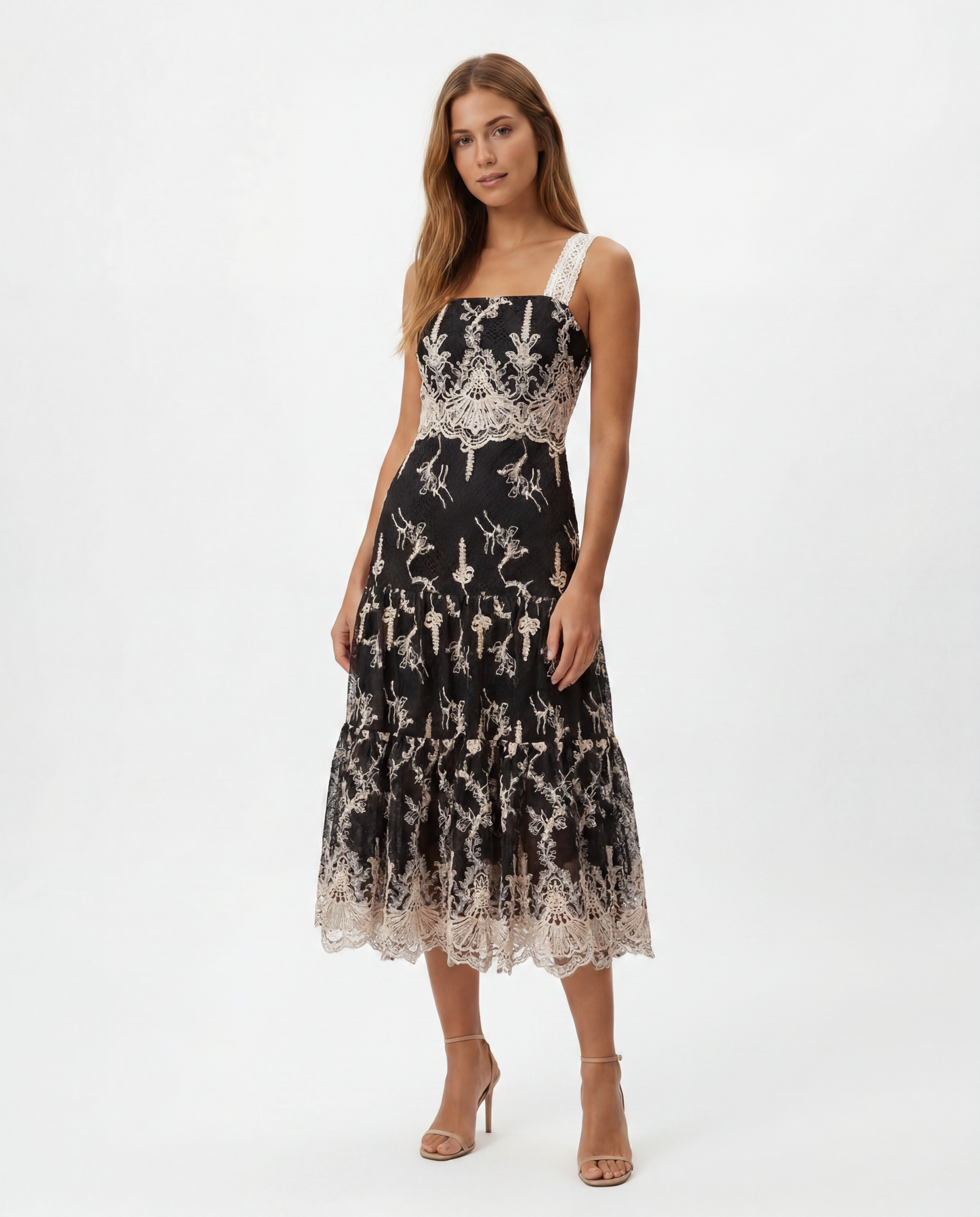 Alexis- Vestido midi Opal
