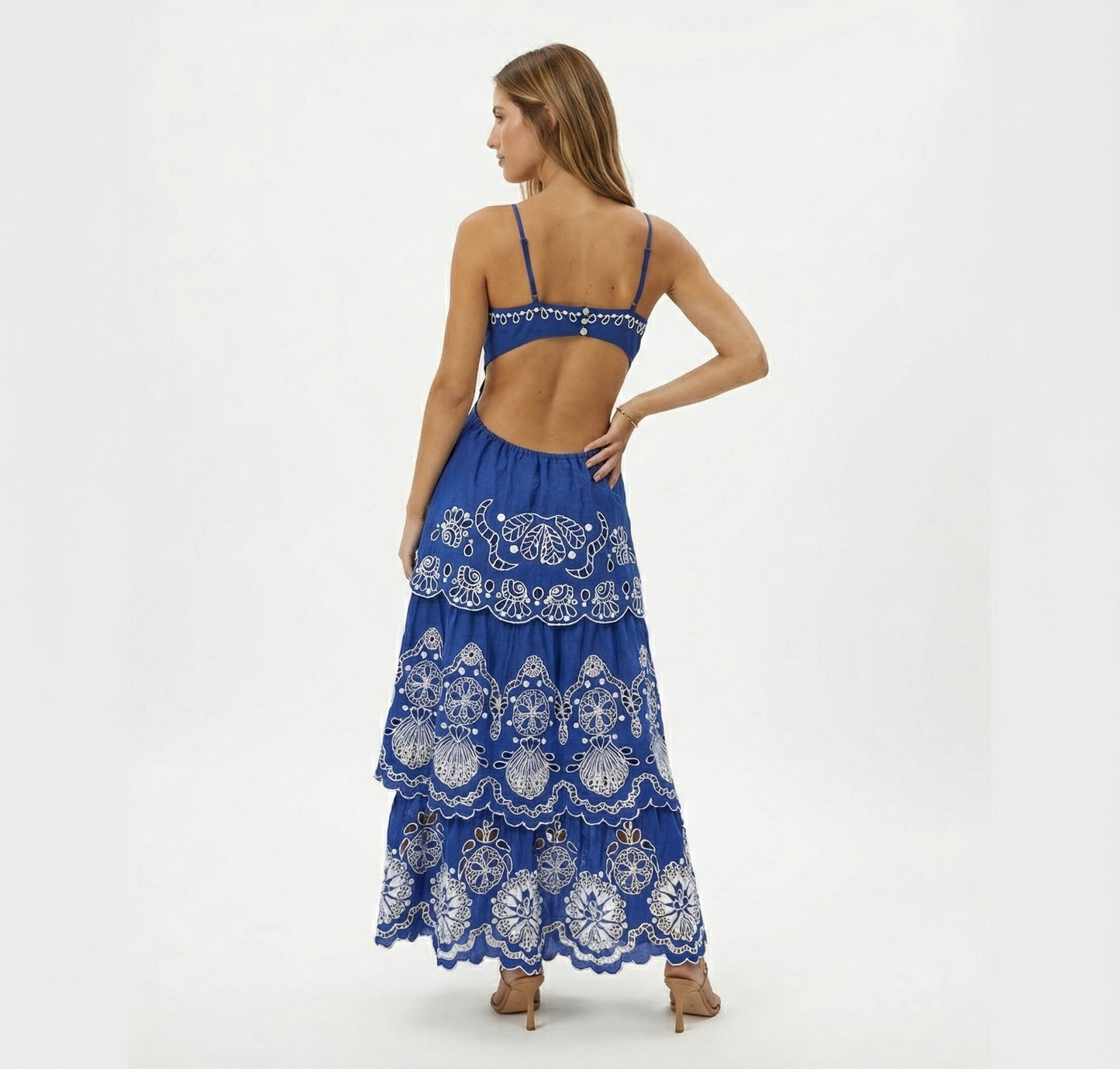 Farm Rio- Vestido Maxi Subi