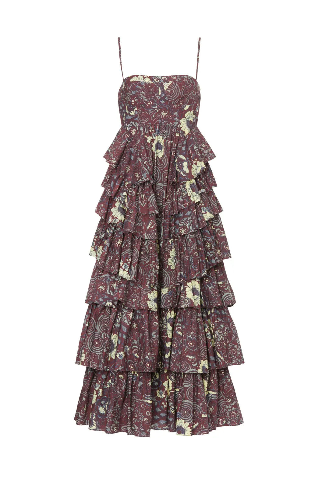 Ulla Johnson-Vestido Midi Hanz