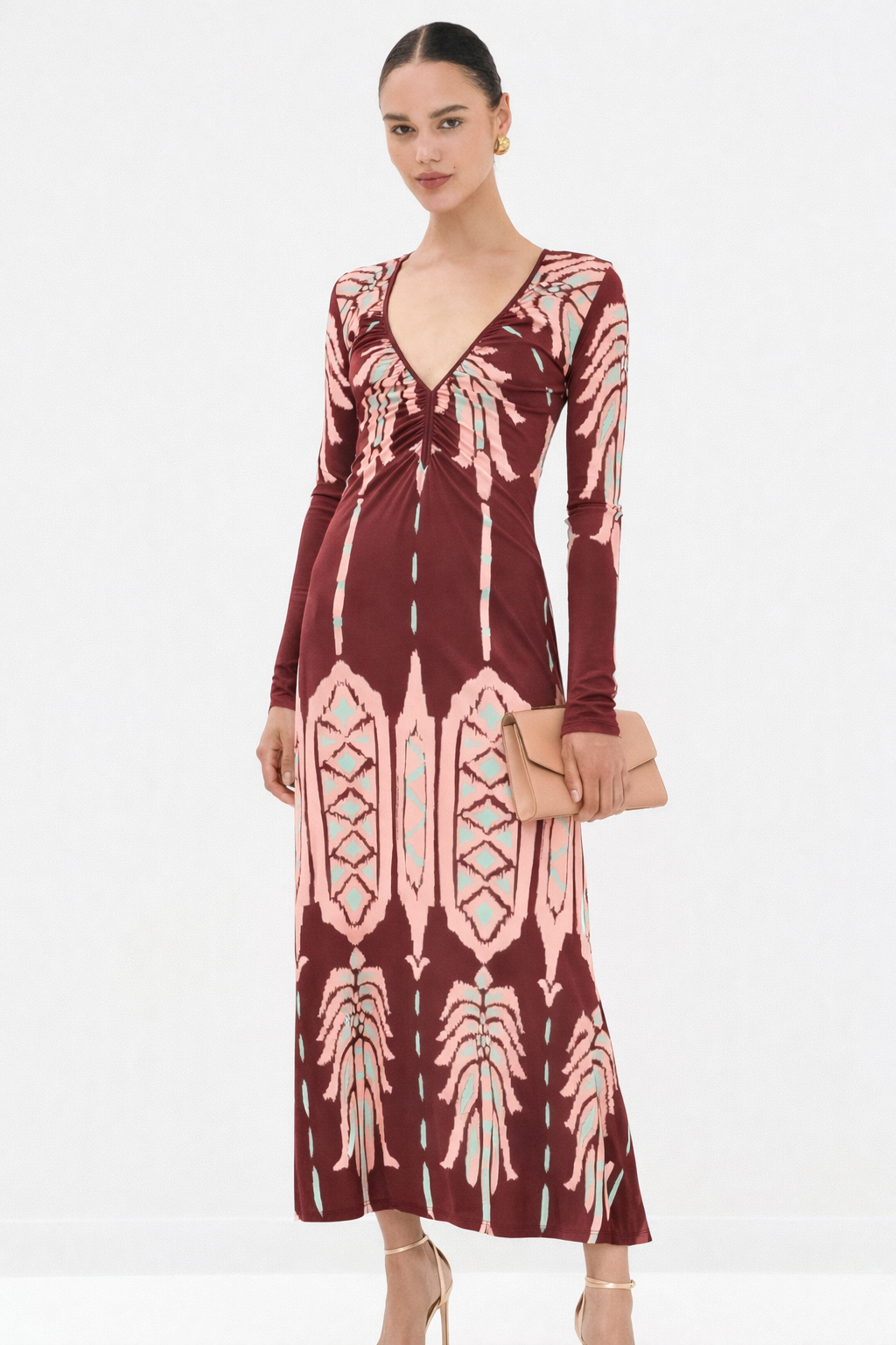 Johanna Ortiz - Vestido Midi Bordax