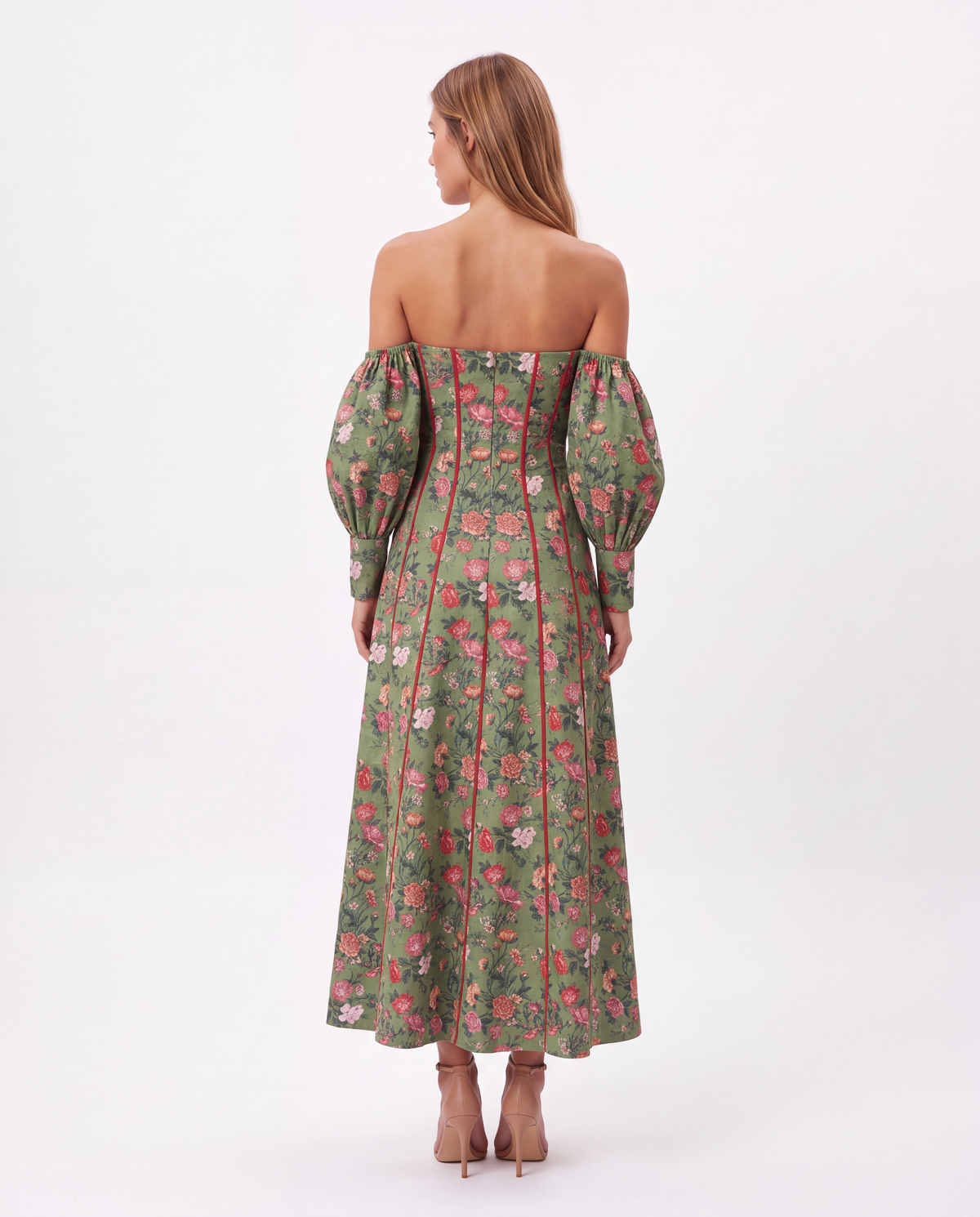 IQ Collection - Vestido Midi Azur pre-loved
