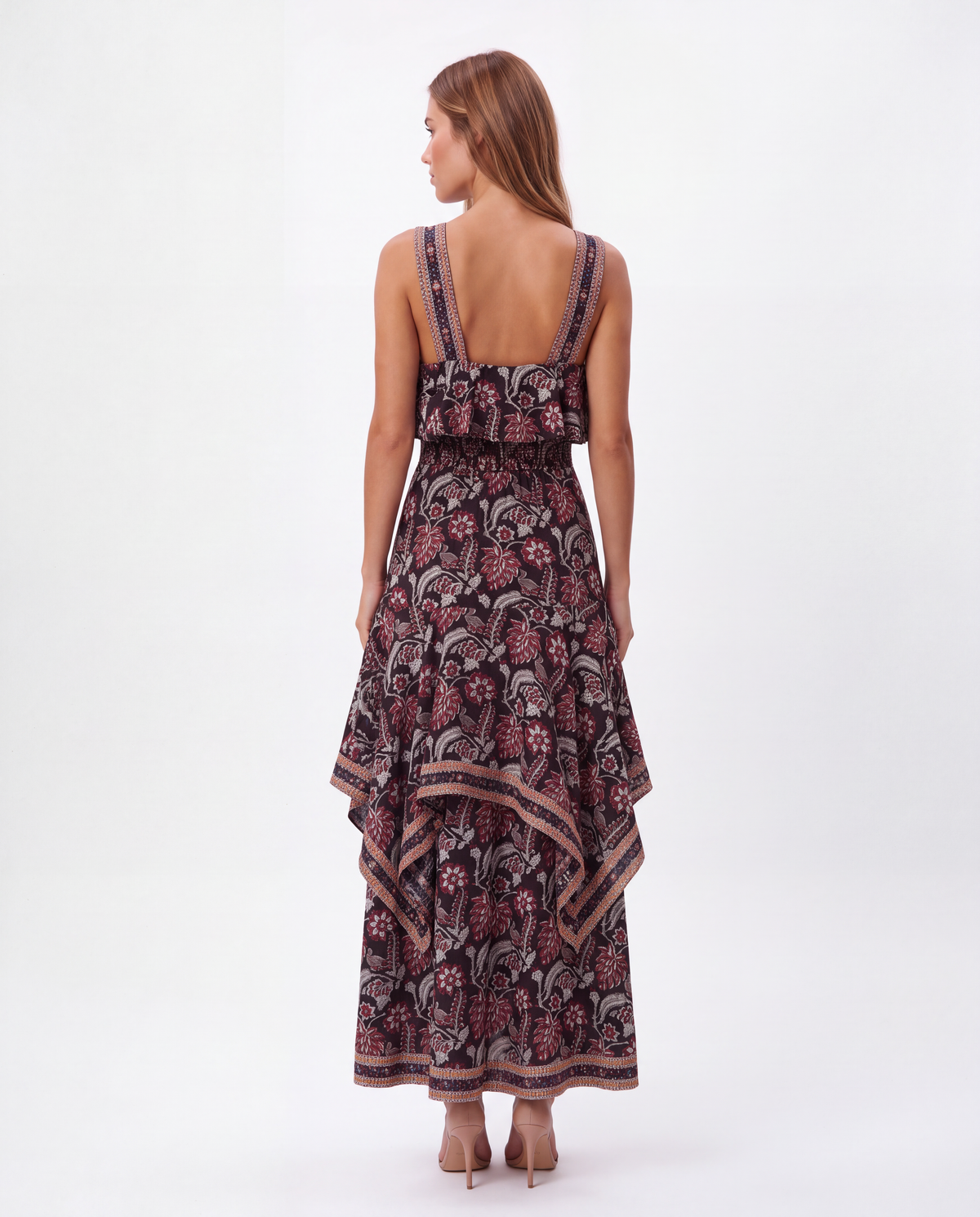 Philippa 1970  - Vestido Midi Bohemic pre-loved