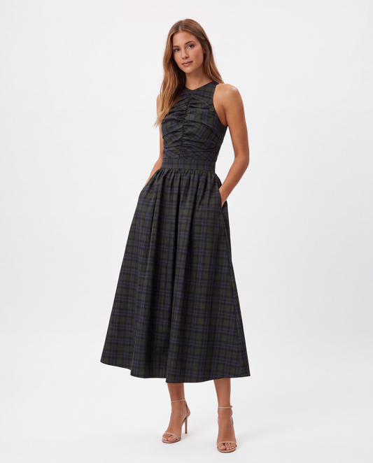 Coosy - Vestido midi Cair