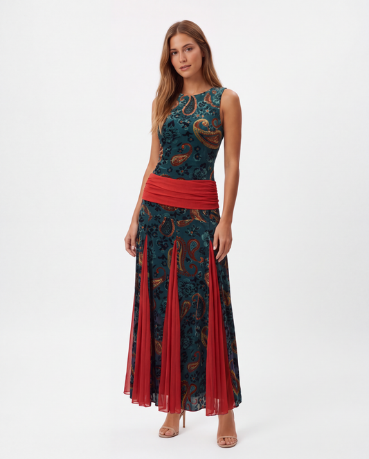 Claw The Label - Vestido Maxi Bisiel