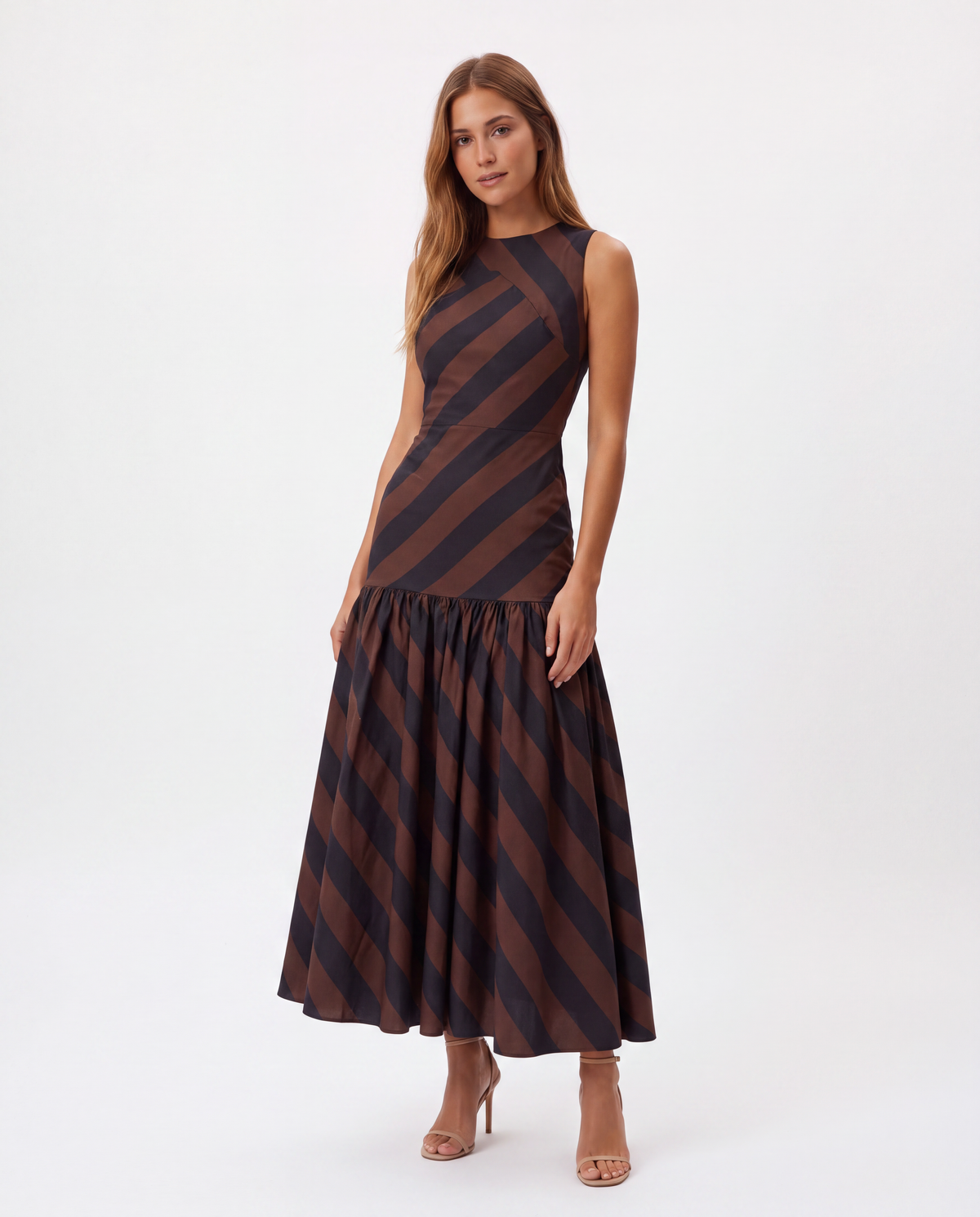 Coosy - Vestido midi Cofe pre-loved