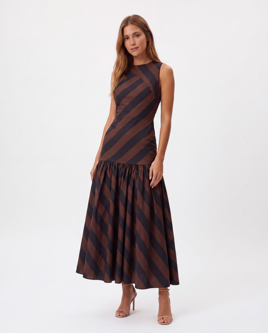 Coosy - Vestido midi Cofe