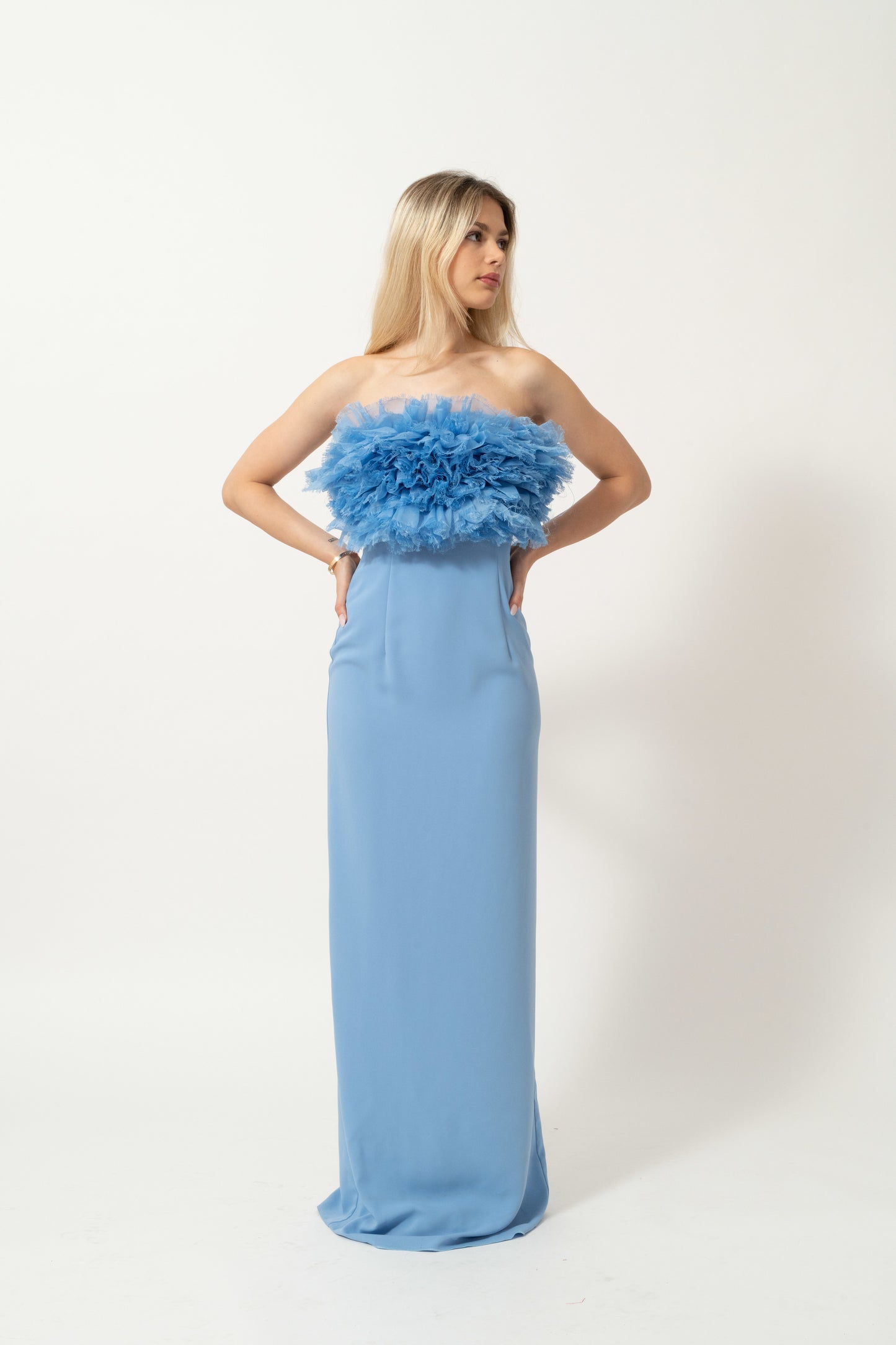 Redondo Brand - Vestido Maxi Tulle