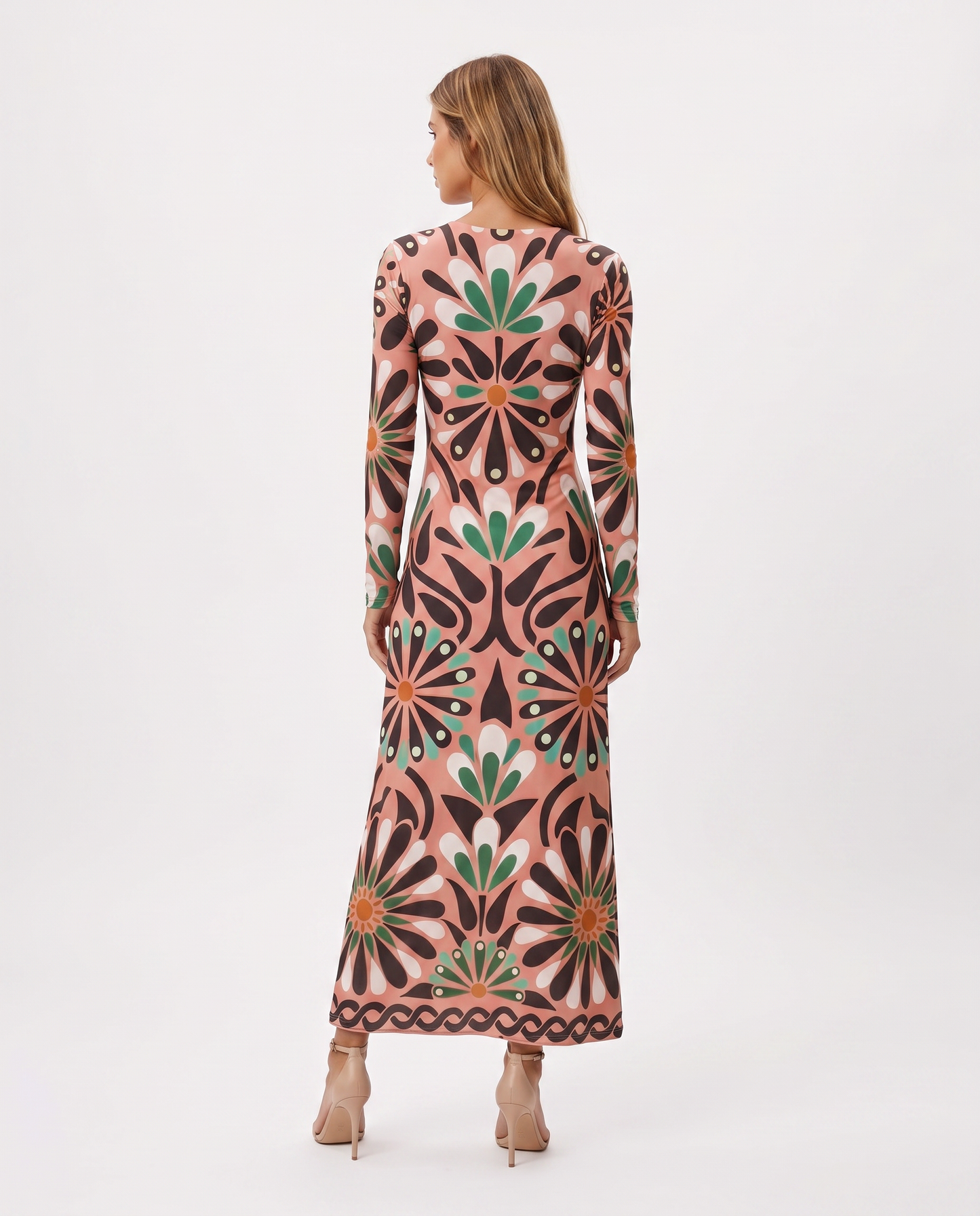 Farm Rio- Vestido Maxi Ulises pre-loved