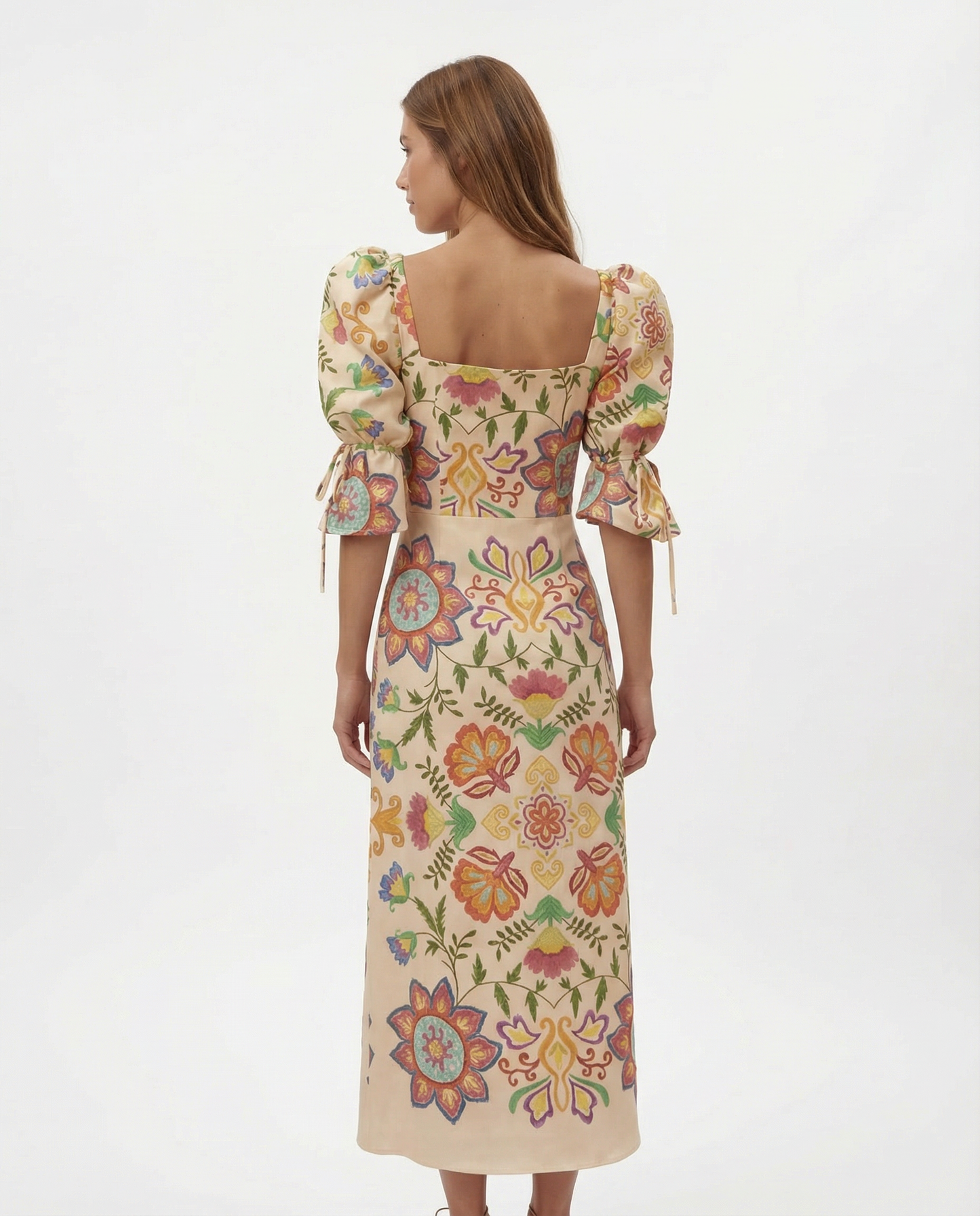 IQ Collection - Vestido Midi Chevalier