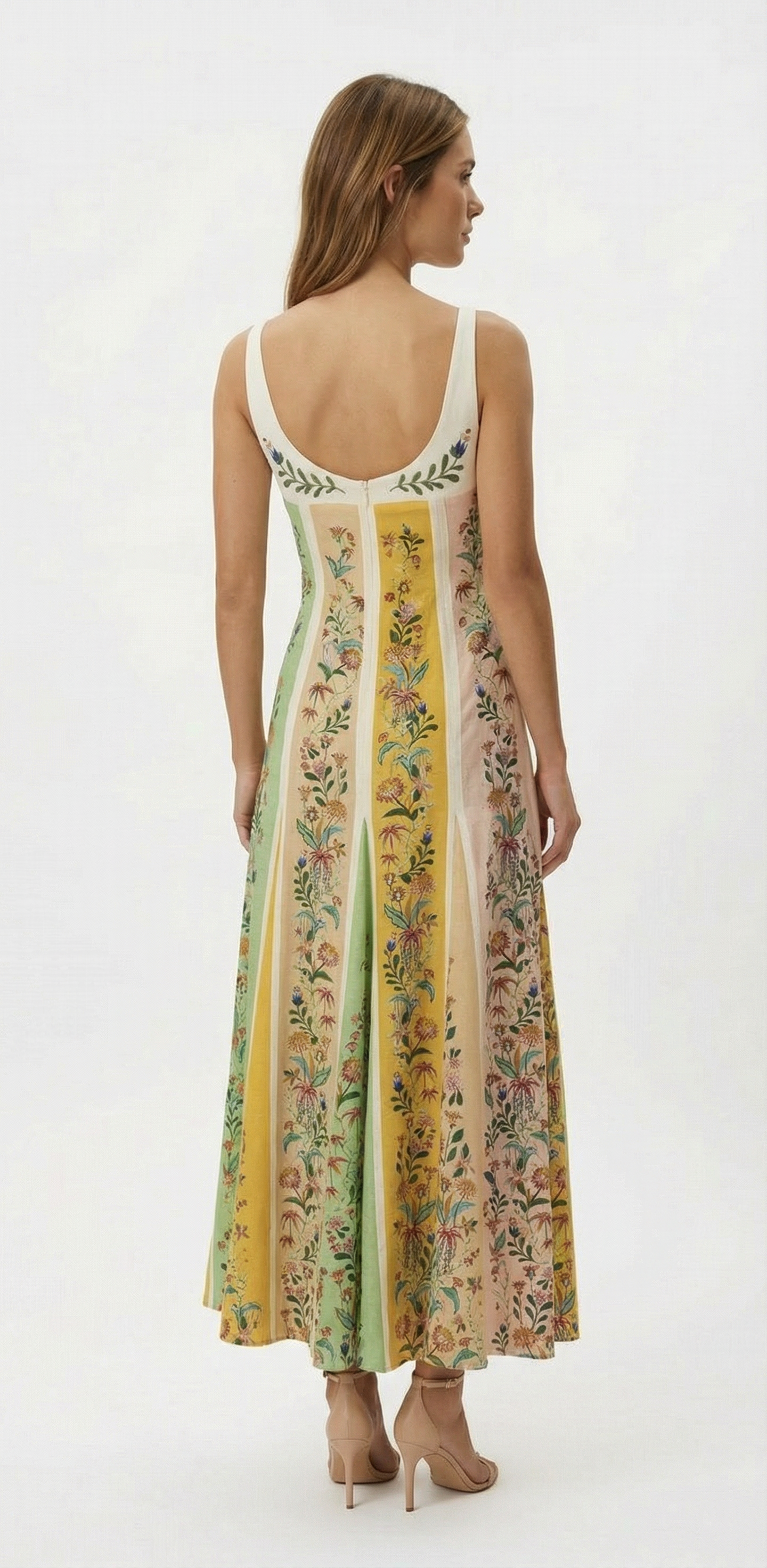 Farm Rio- Vestido Maxi Gardenia