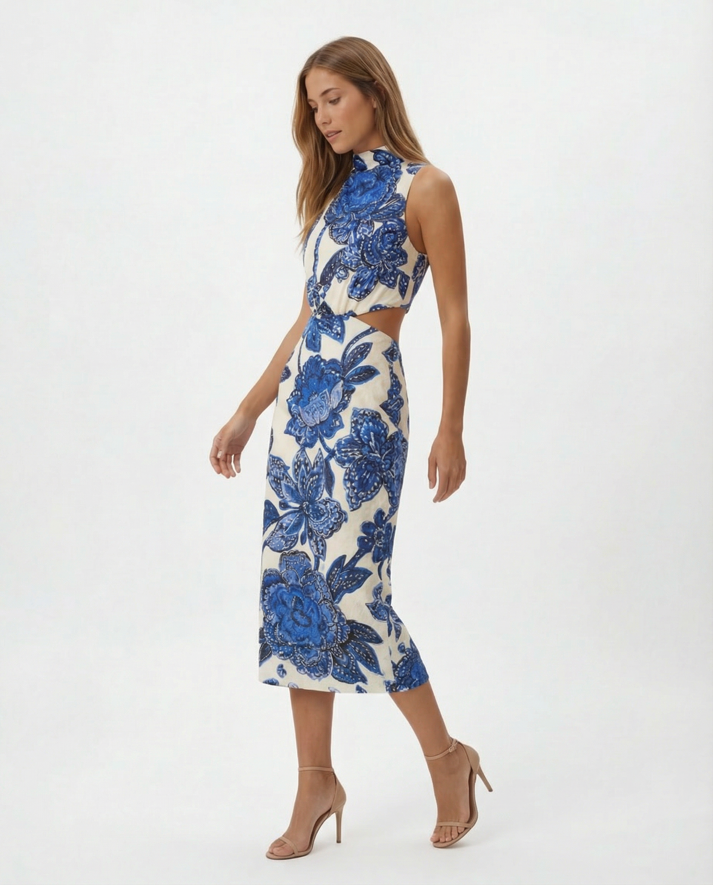 Johanna Ortiz- Vestido Midi Dropia pre-loved